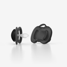 HeroPacifier Schnuller, Green&Black, +6 M. - 2er Pack