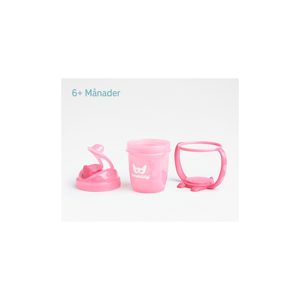 Schnabeltasse HeroSippy, rosa