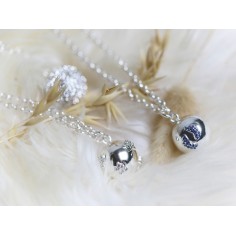 Bola-Kugel Schwangerschaftskette Jasseron, Kristal