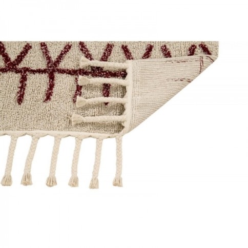 Teppich Bereber Burgundy