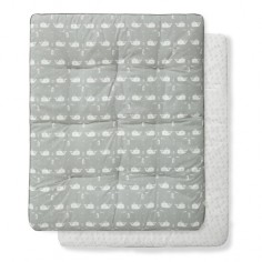 Fresk Insert de papier au Plafond / Crafling plafond, gris baleine