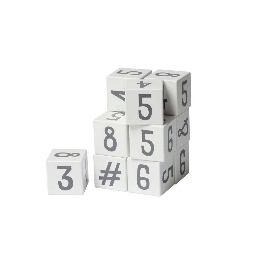 Sebra Zahlenblöcke 12 Stk.