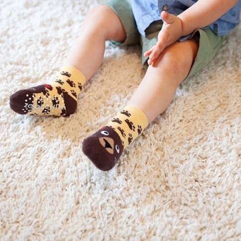 Zoocchini 3er Pack Söckchen, Bosley der Bär