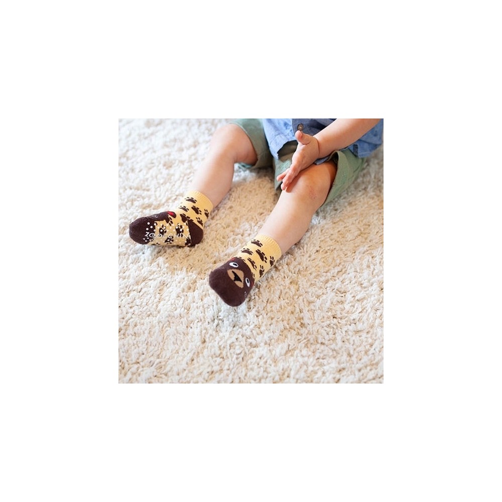 Zoocchini 3er Pack Söckchen, Bosley der Bär