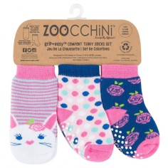 Zoocchini 3er Pack Söckchen, Bella das Häschen