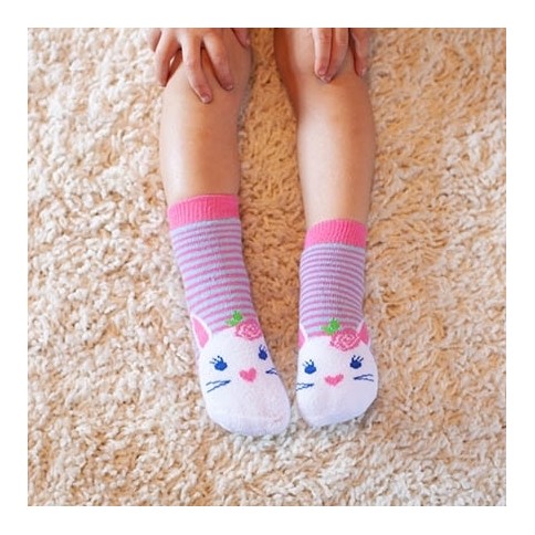 Zoocchini 3er Pack Söckchen, Bella das Häschen