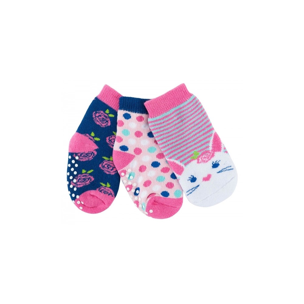 Zoocchini 3er Pack Söckchen, Bella das Häschen