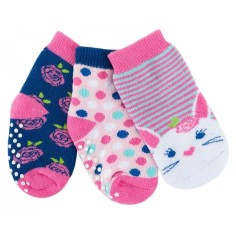 Zoocchini 3er Pack Söckchen, Bella das Häschen