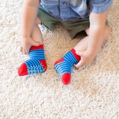 Zoocchini 3er Pack Söckchen, Sherman der Hai