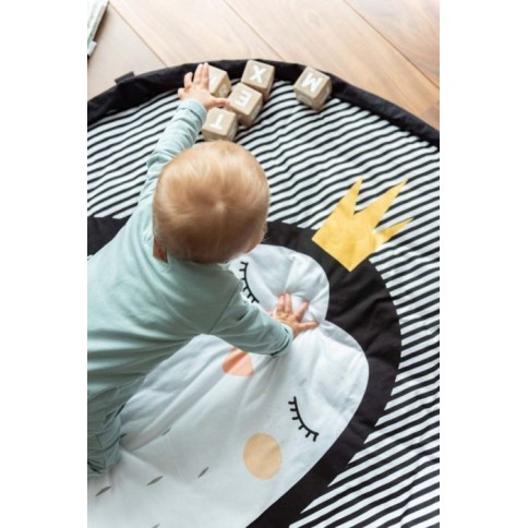 Play&Go Spielzeugtasche & Krabbeldecke 3-in-1, Pinguin