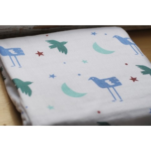 Oiseaux en tissu fixe