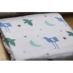 Oiseaux en tissu fixe