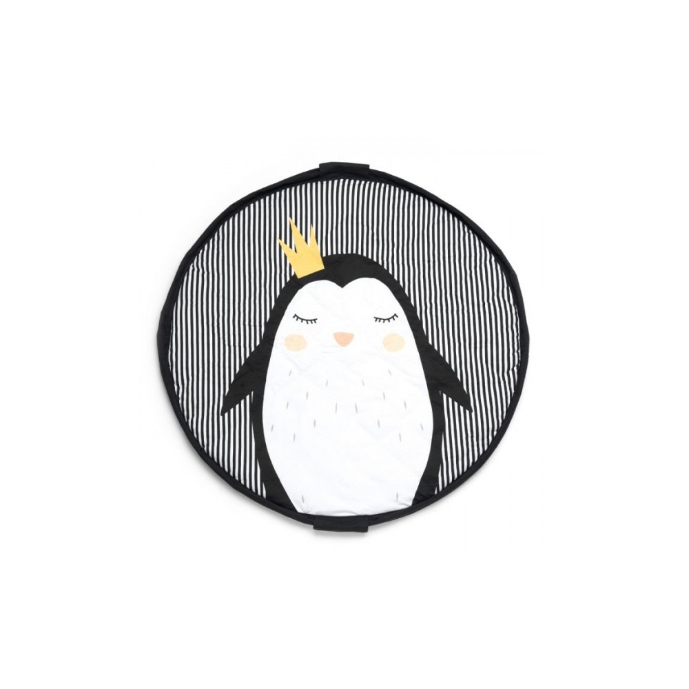 Play&Go Spielzeugtasche & Krabbeldecke 3-in-1, Pinguin