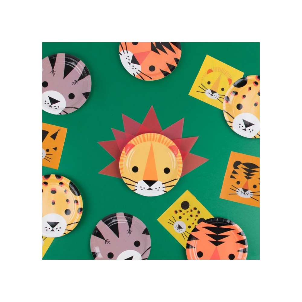 My Little Day Kartonteller, Mini Reh, 8 Stk.