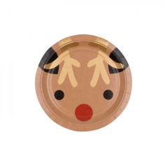 My Little Day Kartonteller, Mini Reh, 8 Stk.