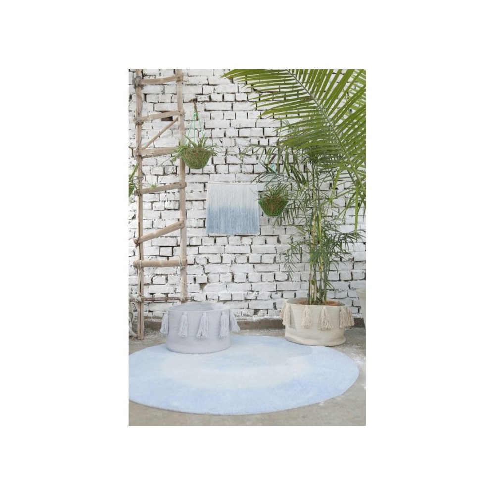 Lorena Canals Wall Hanging Tie-Dye Soft Blue