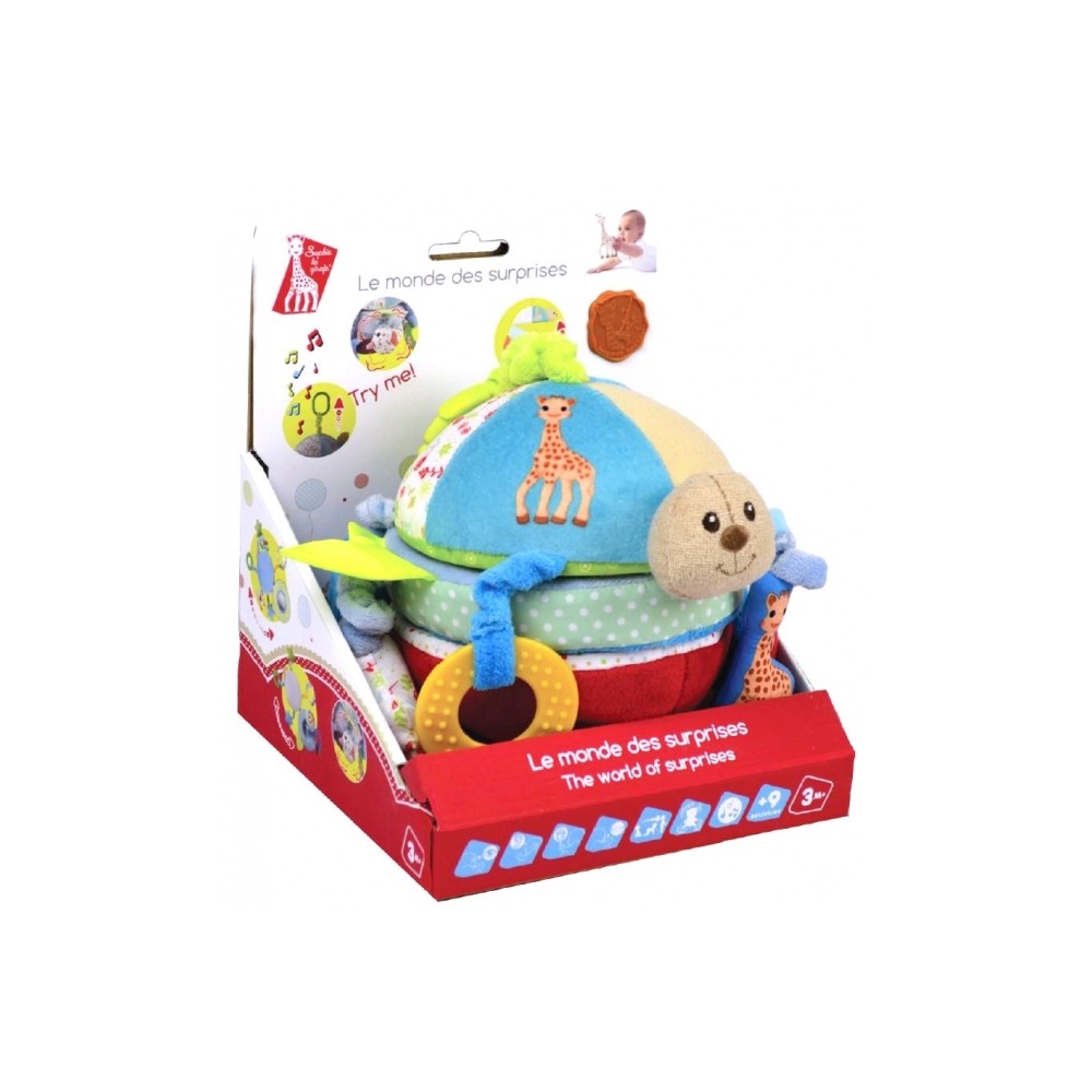 Sophie La Girafe Überraschungswelt Plüschball