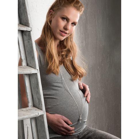 Bola Ball - Bébé bébé petite chaîne de grossesse, or