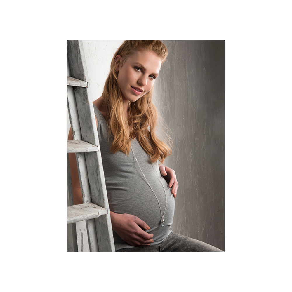 Bola Ball - Bébé bébé petite chaîne de grossesse, or