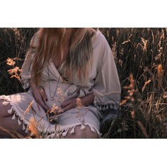 Bola Ball - Bébé bébé petite chaîne de grossesse, or