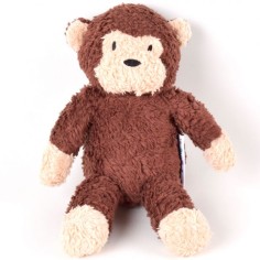 natureZOO Kuschelstricktier aus Bio-Baumwolle, Affe