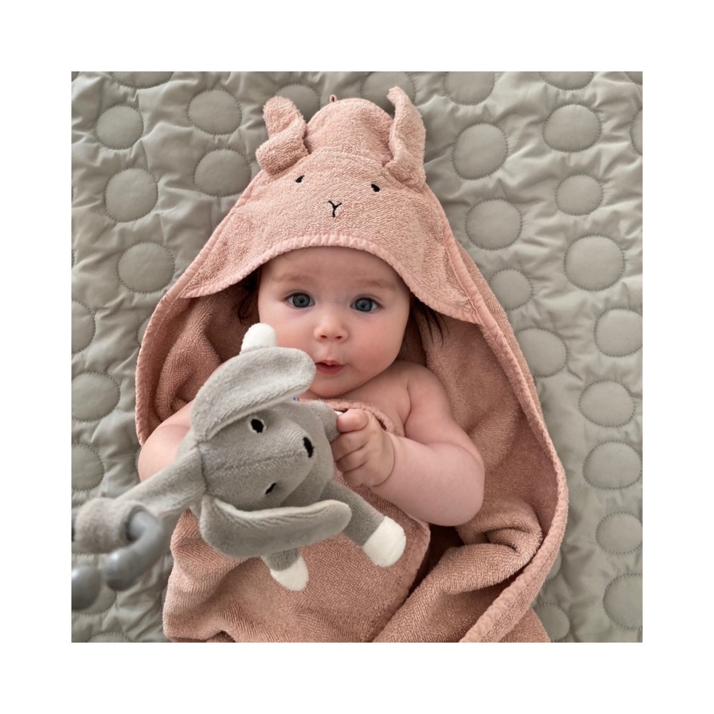 natureZOO Bio Kinderwagen-Spielzeug, Grey Rabbit