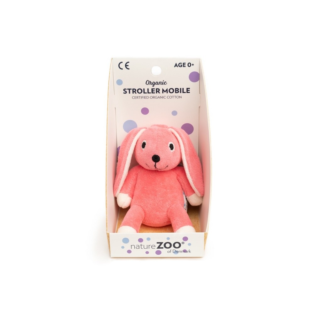 natureZOO Bio Kinderwagen-Spielzeug, Kaninchen