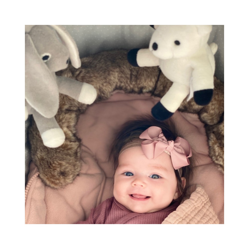 Poussette jouet, ours polaire