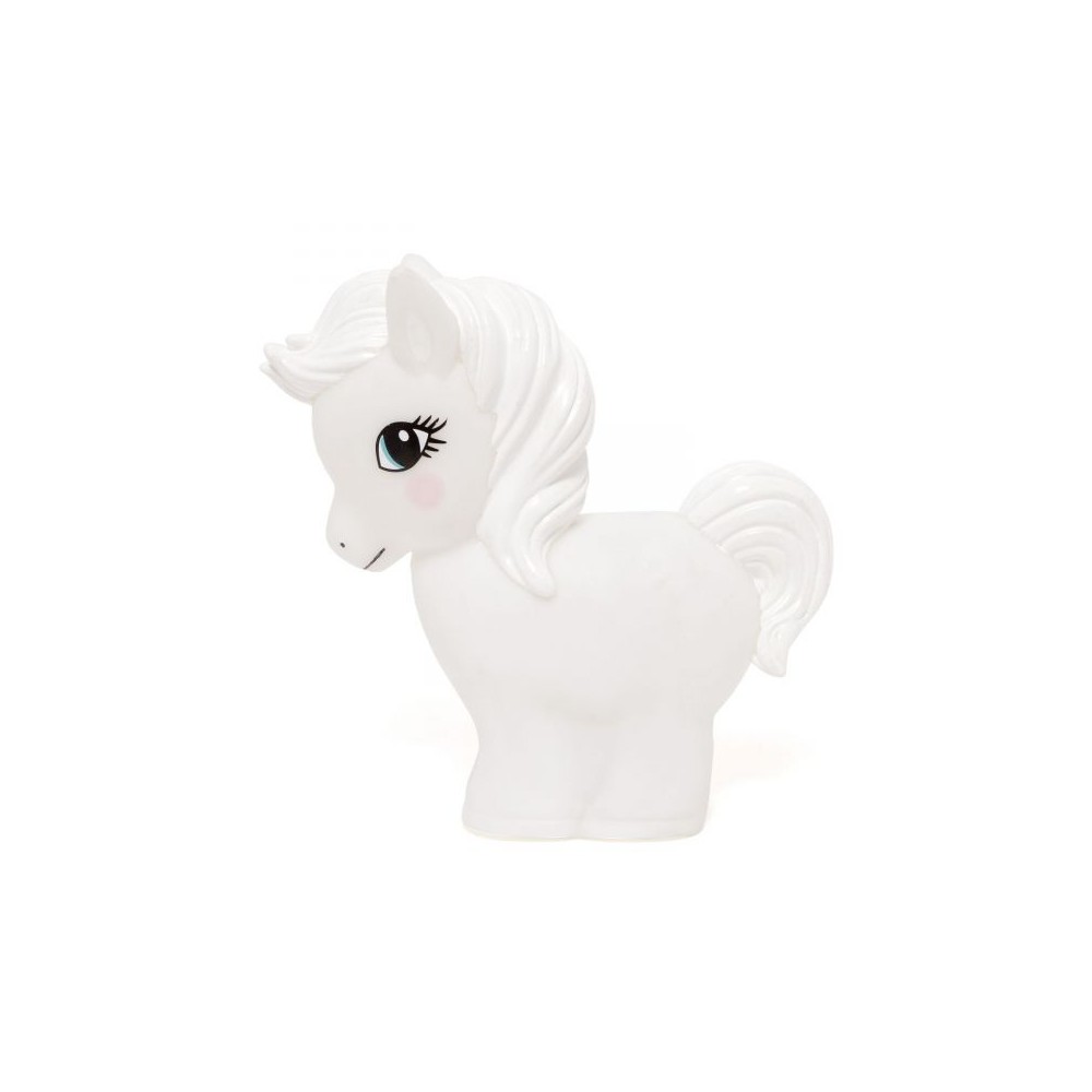 Petit Monkey Nachtlicht Pony, weiss