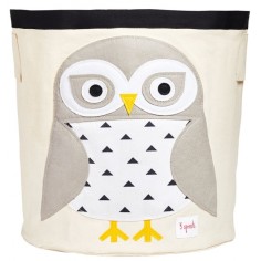 Aufbewahrungskorb, Schnee-Eule