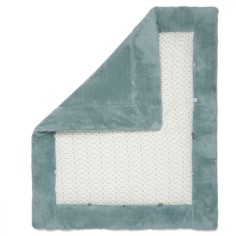 Snoozebaby Krabbeldecke / Laufgittereinlage Cheerful Playing - Grey Mist