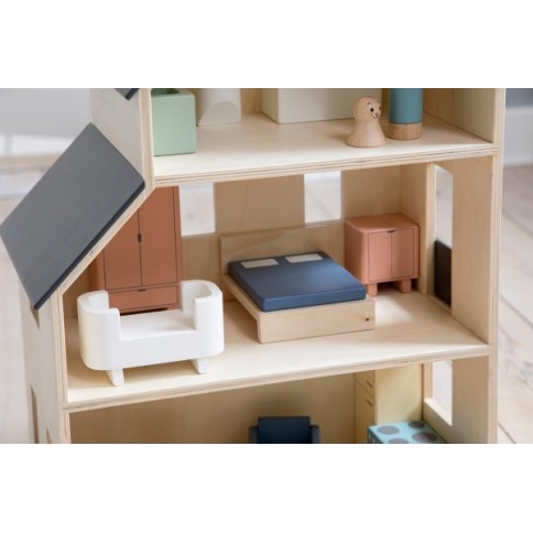 Schlafzimmer für das Sebra Puppenhaus