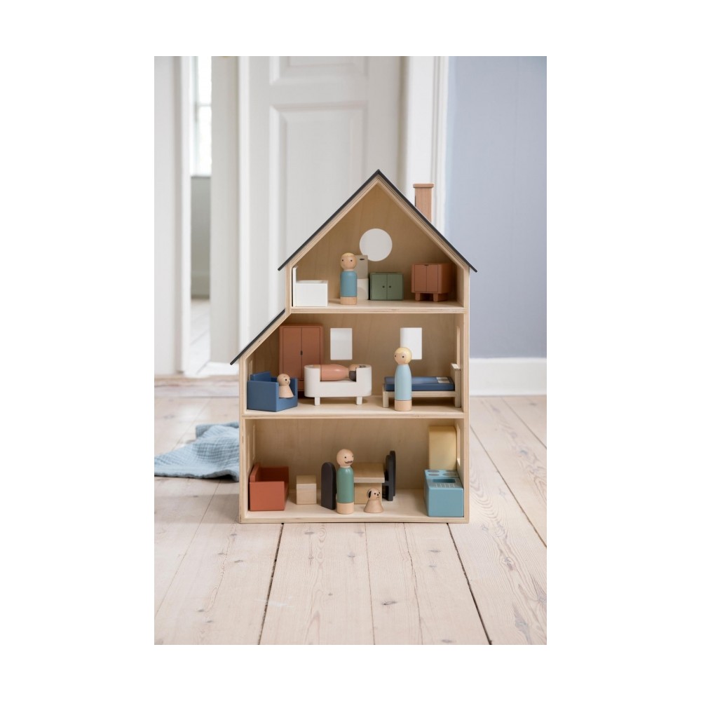 Schlafzimmer für das Sebra Puppenhaus