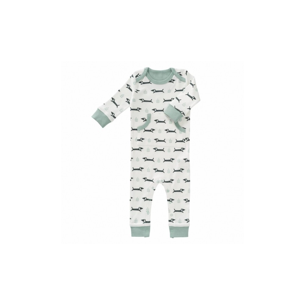 Fresk Babypyjama Bio-Baumwolle, Dachsy