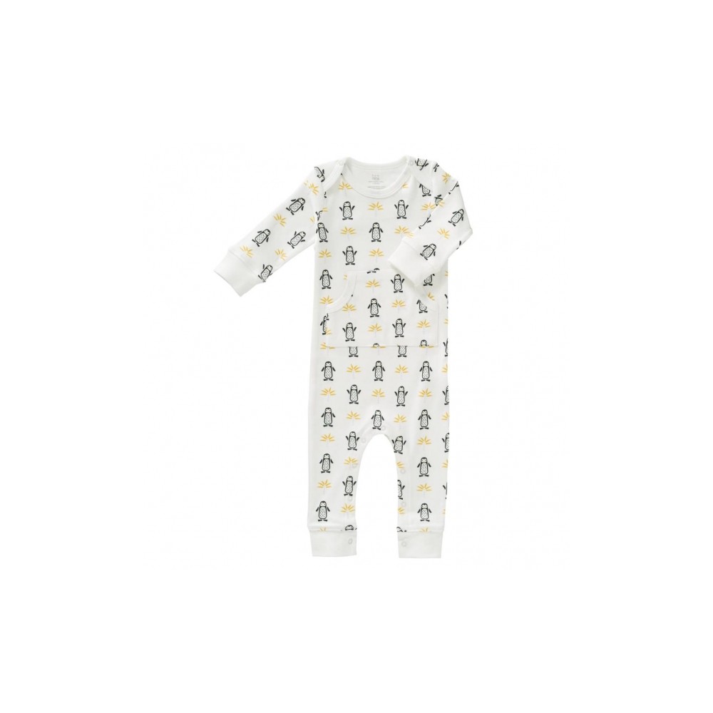 Fresk Babypyjama coton biologique, pingouin