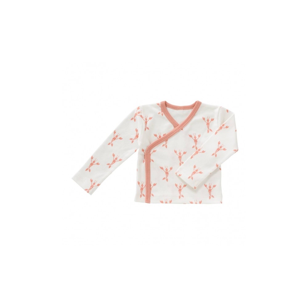 Fresk Wickelshirt, Lobster coral pink