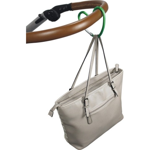 Kinderwagenhaken, Grün