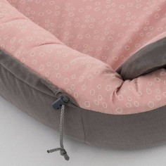 "Home" Nestchenkorb, Kreise Rose