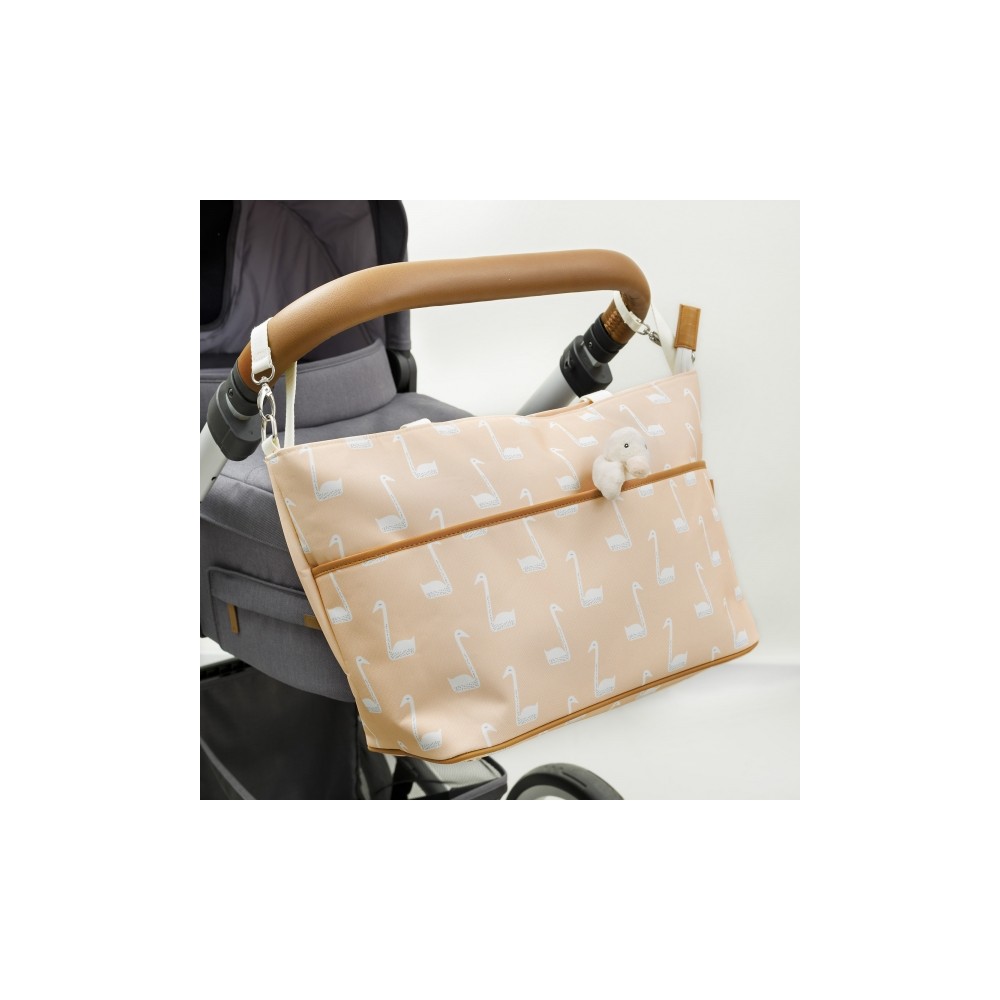 Fresk Sac à couches, cygnes