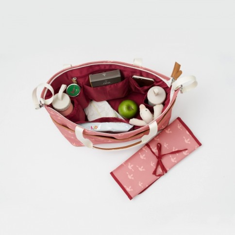 Fresk Wickeltasche, Vögel