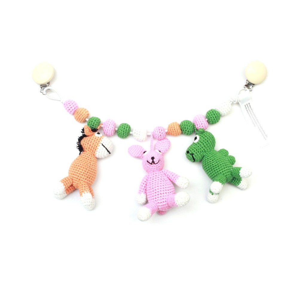 natureZOO Kinderwagenkette, Esel-Kaninchen-Kamel