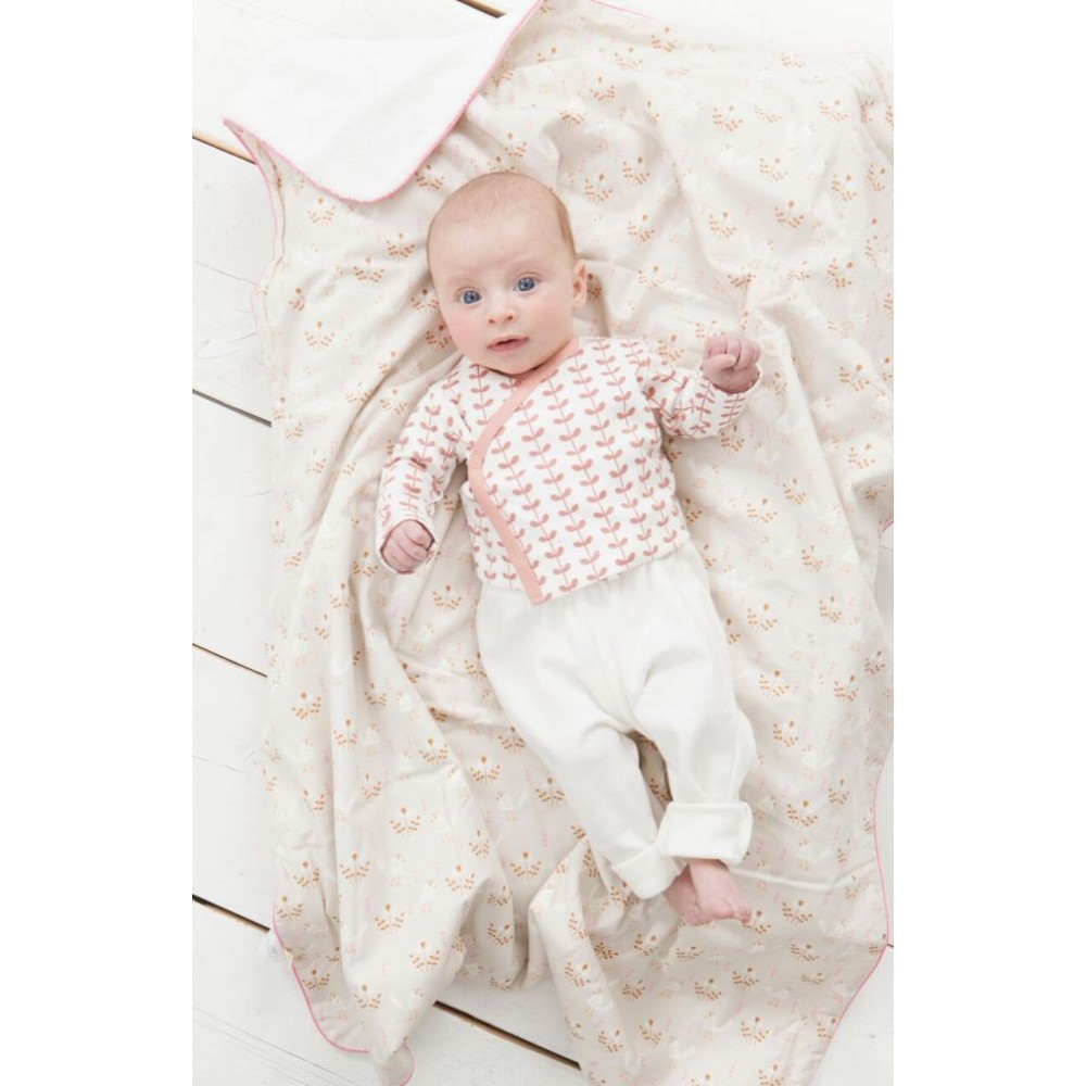 Fresk Wickelshirt, feuilles de rose moelleux