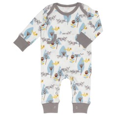Fresk Coton biologique Babypyjama, renards bleus
