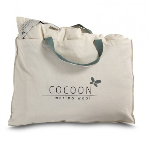 Duvet Steppdecke aus Merino Wolle (500g/m2)