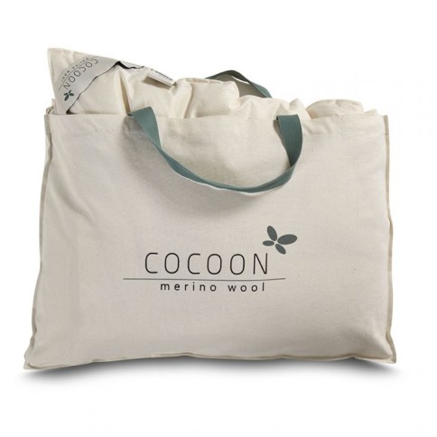 Duvet Steppdecke aus Merino Wolle (500g/m2)