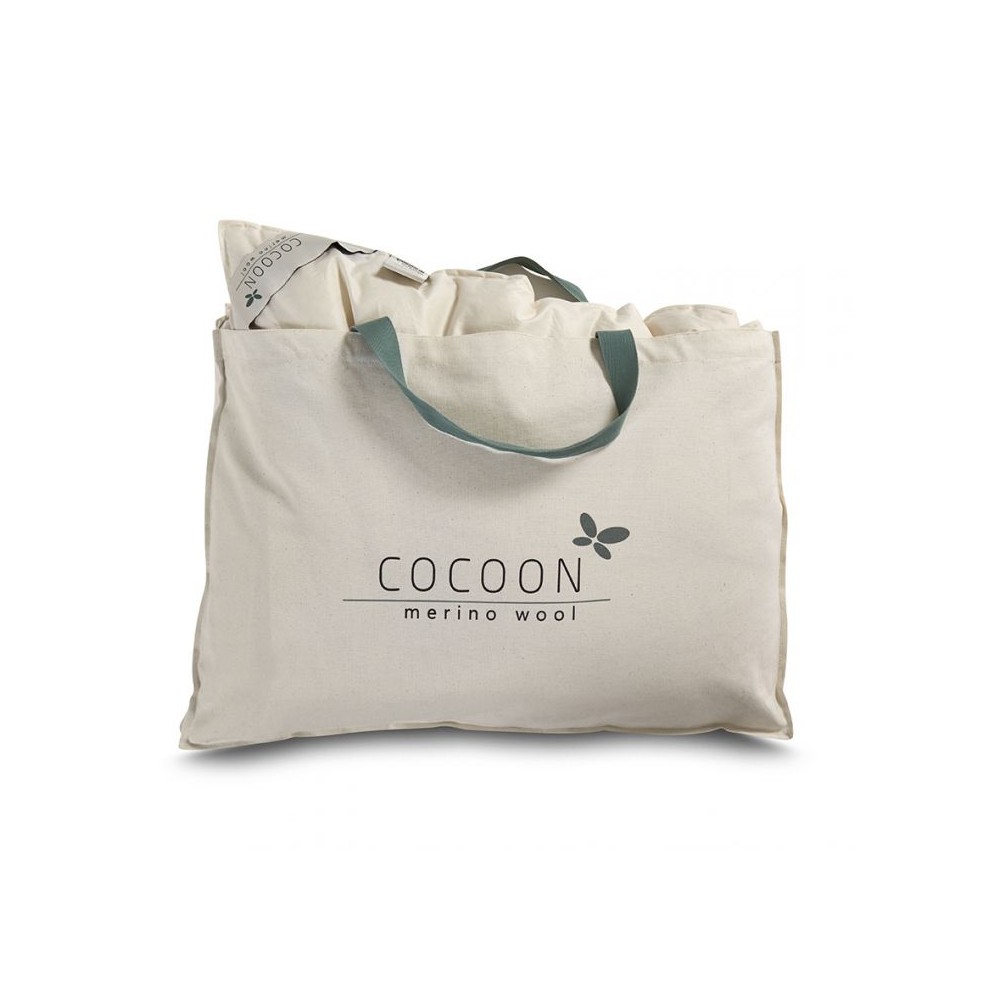 Duvet Steppdecke aus Merino Wolle (500g/m2)