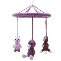 Mobile, hibou - vachette - canard