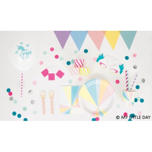 My Little Day Tasse en carton, pastel, 8 paquets