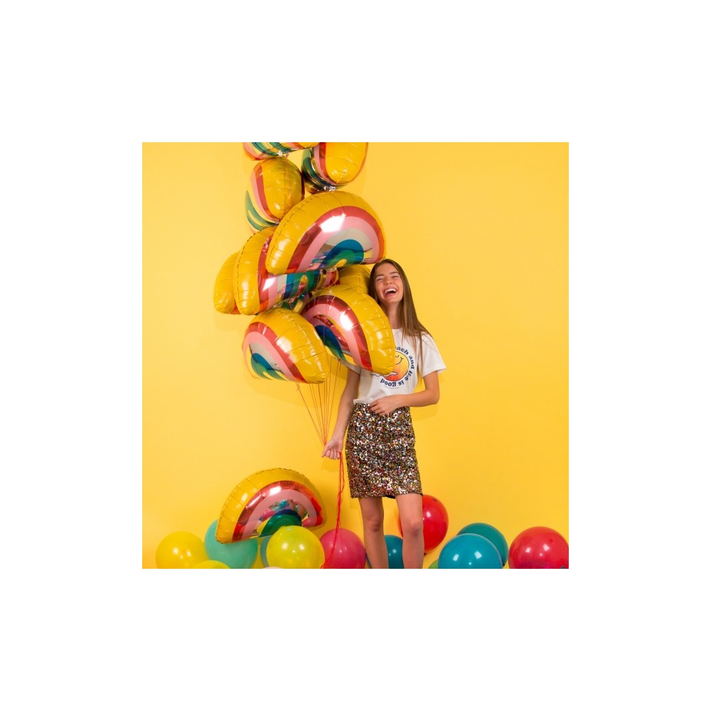 My Little Day Folienballon, tropisches Blatt