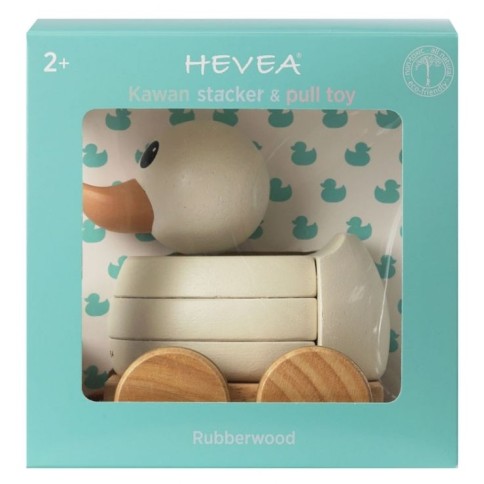 Hevea Nachziehtier aus Kautschukbaum, Ente Kawan